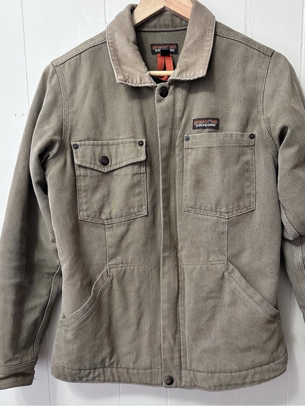patagonia • iron forge hemp canvas barn chore ranch work jacket coat small